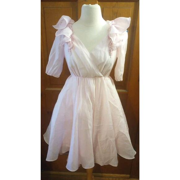 J.ING Taylor Swift Eras Tour Lover Dress Pink Mini Dress NWT Women Sz S Swifty - Picture 2 of 13